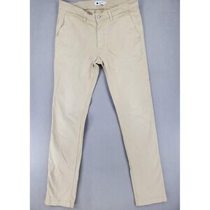 NN07 No Nationality Marco 1200 Chino Pant 32x32 Beige Khaki Preppy Straight